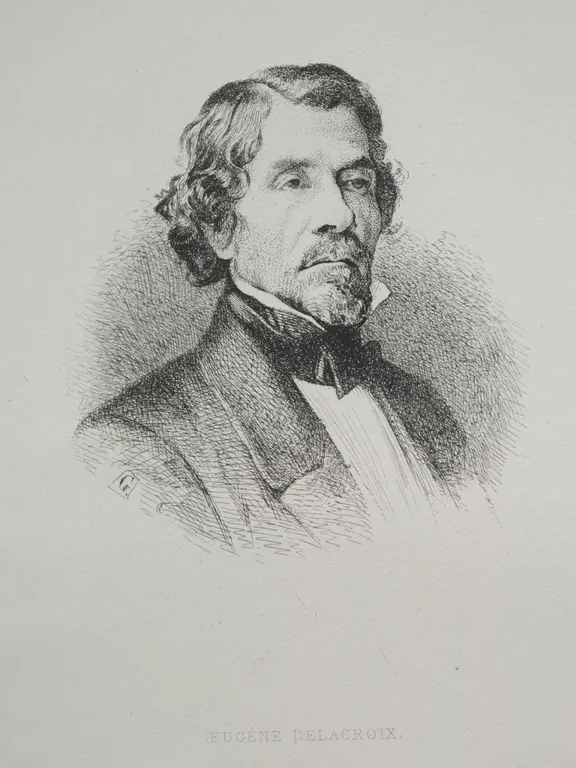 Delacroix, Eugène portrait