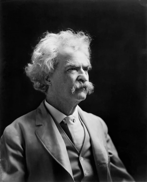 Twain, Mark portrait