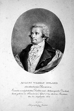 Iffland, August Wilhelm portrait