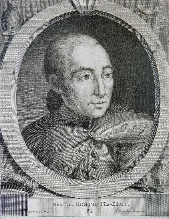 La Bretonne, Restif de portrait