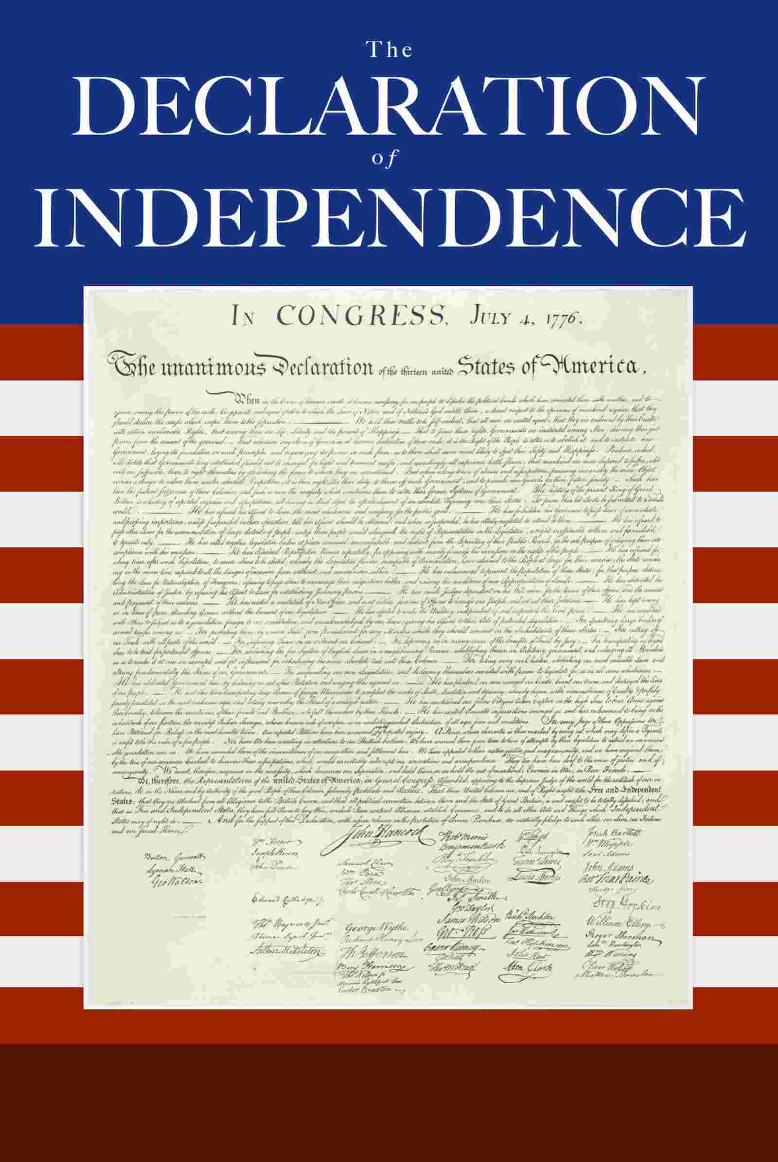 The Declaration of Independence of the United States of America cover