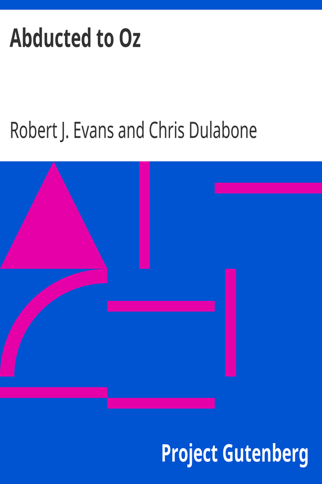 Abducted to Oz cover