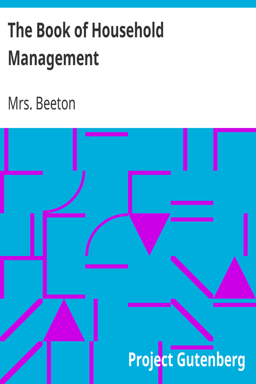 The Book of Household Management cover