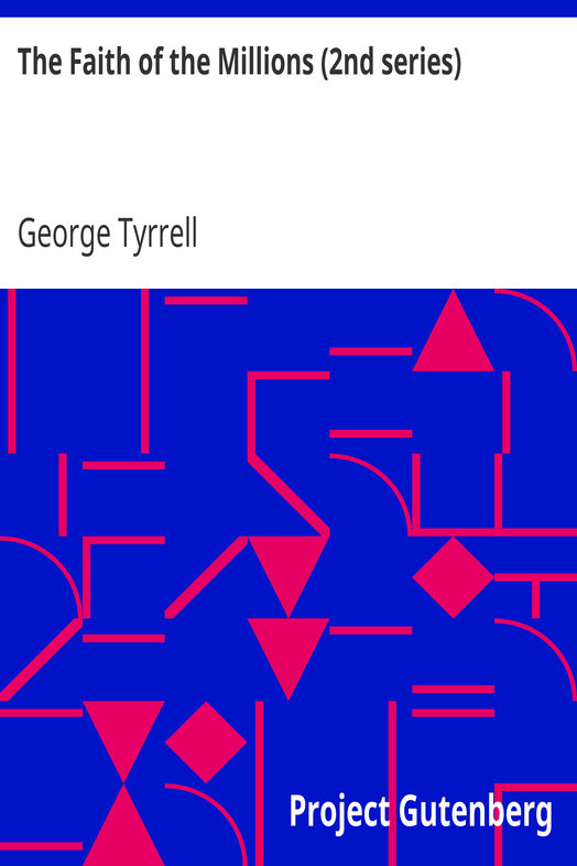 The Faith of the Millions (2nd series) cover
