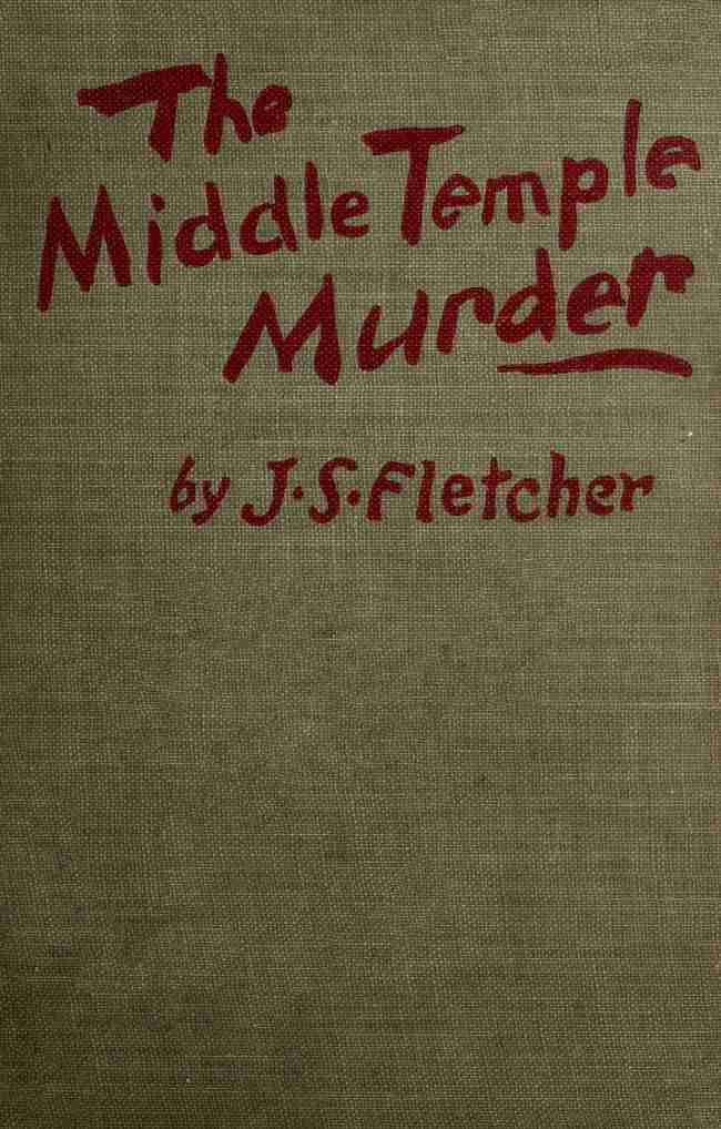 The Middle Temple Murder cover