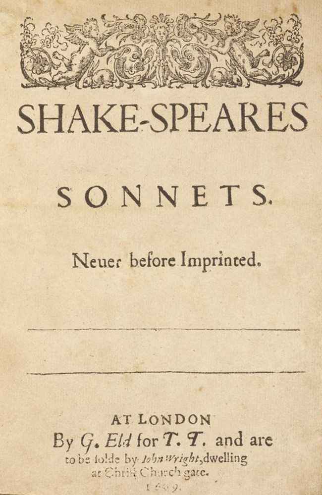 Shakespeare's Sonnets cover