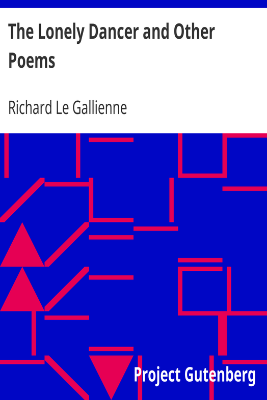 The Lonely Dancer and Other Poems cover