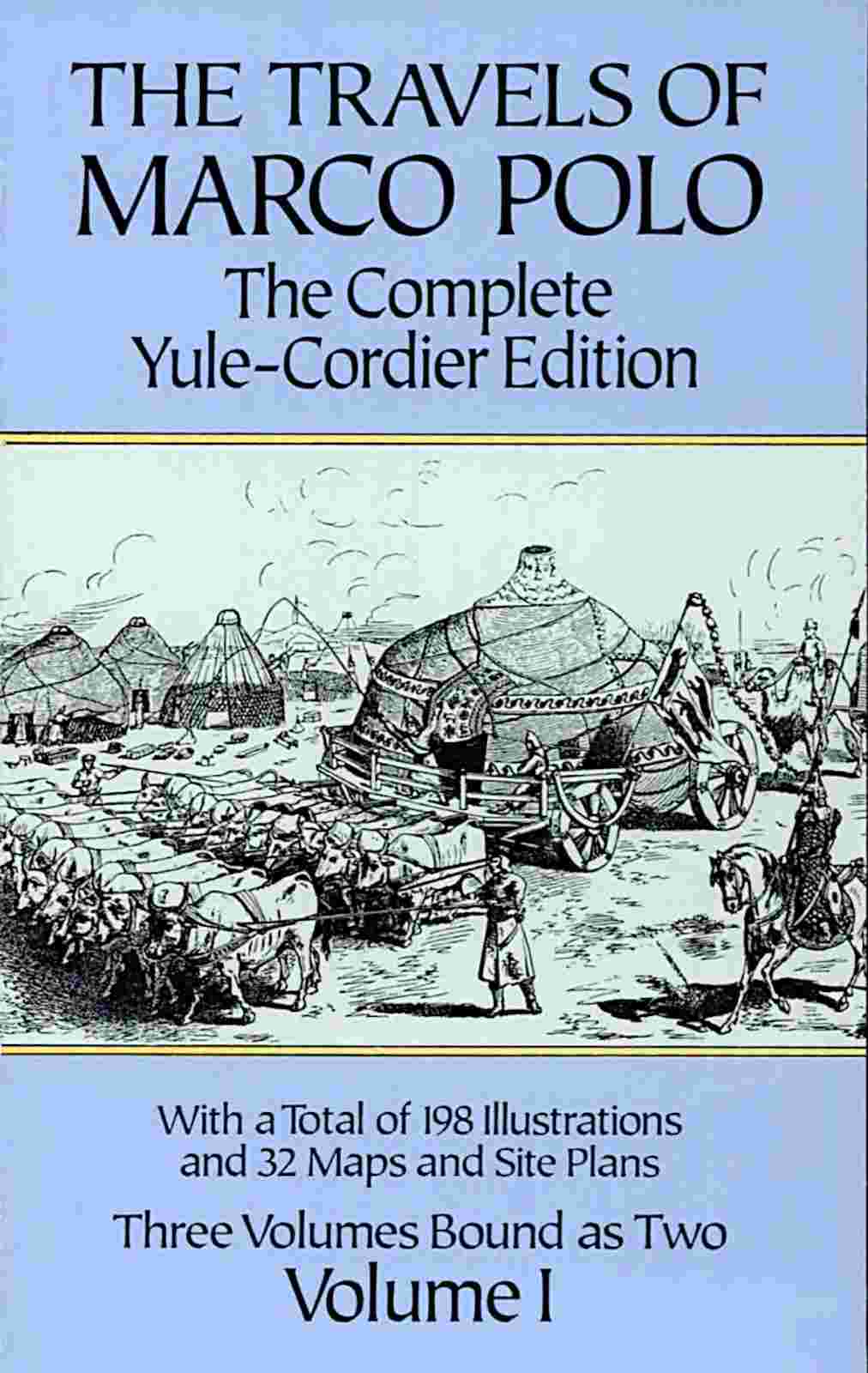The Travels of Marco Polo — Volume 1 cover