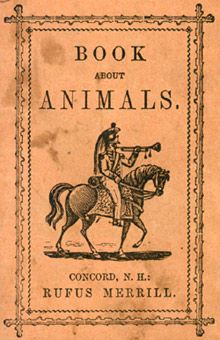 Book about Animals cover
