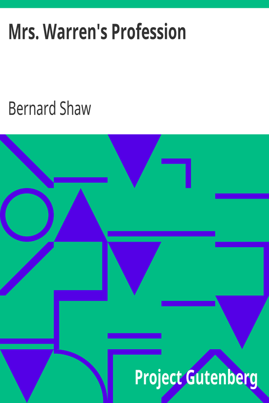 Mrs. Warren's Profession cover