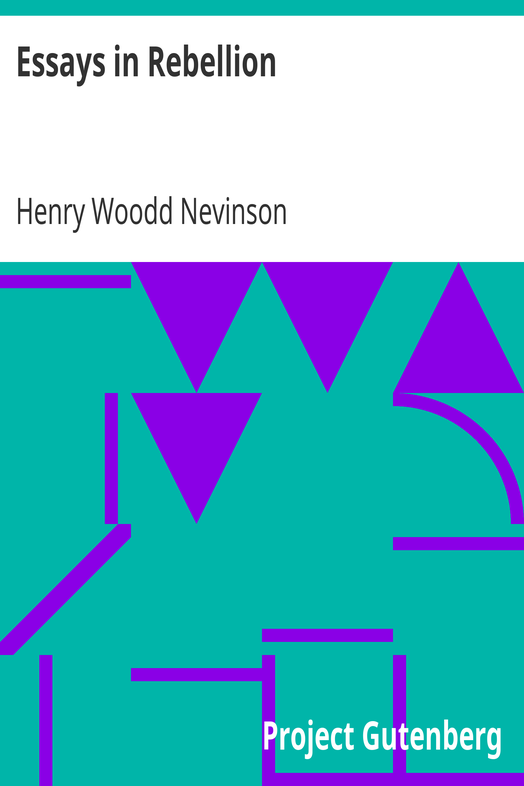 Essays in Rebellion cover