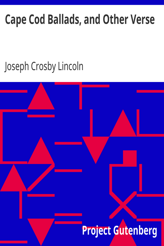 Cape Cod Ballads, and Other Verse cover