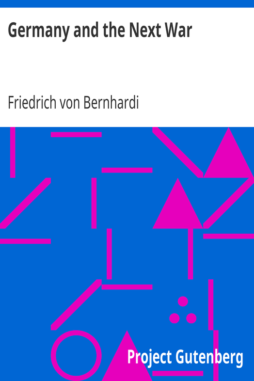 Germany and the Next War cover