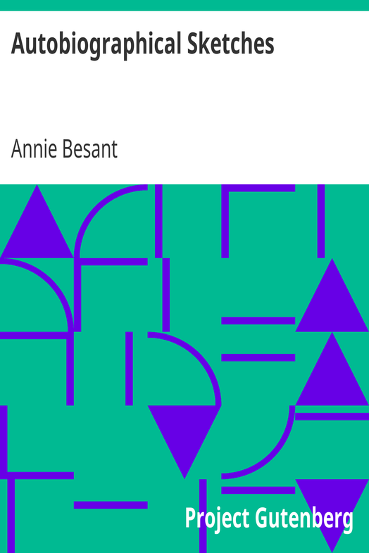 Autobiographical Sketches cover