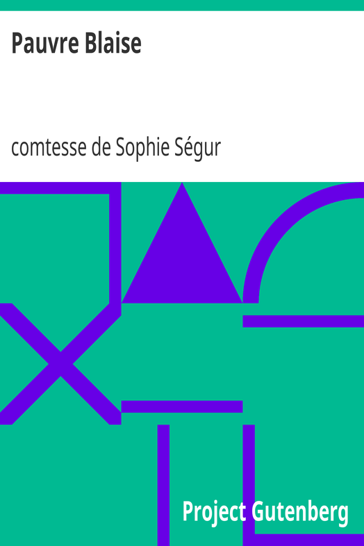 Pauvre Blaise cover