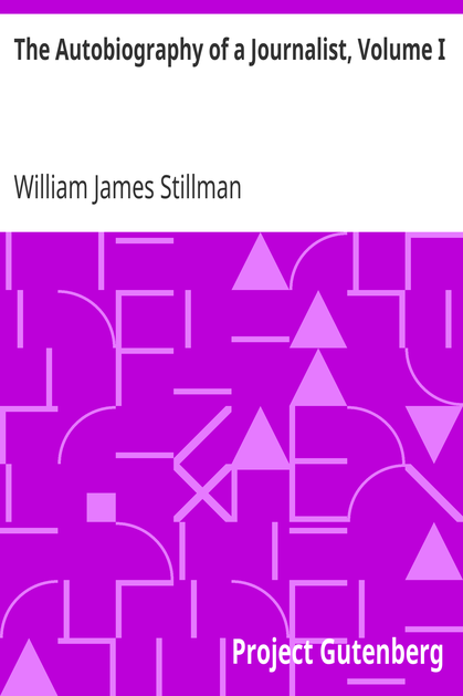 The Autobiography of a Journalist, Volume I cover