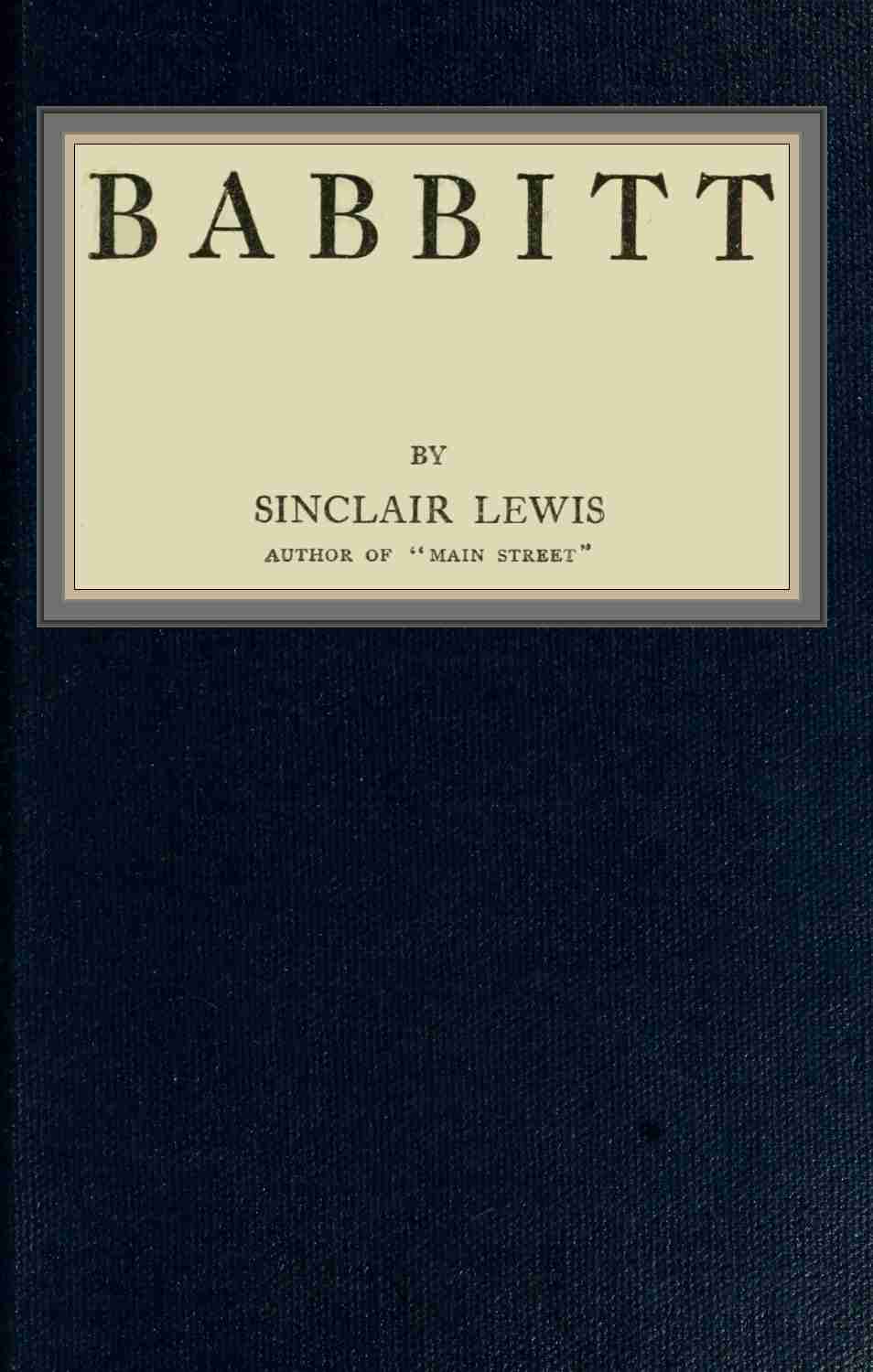 Babbitt cover