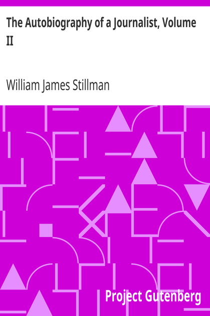 The Autobiography of a Journalist, Volume II cover