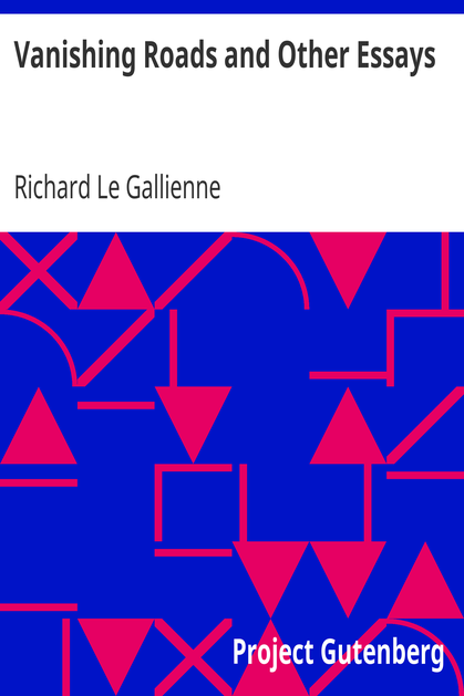 Vanishing Roads and Other Essays cover