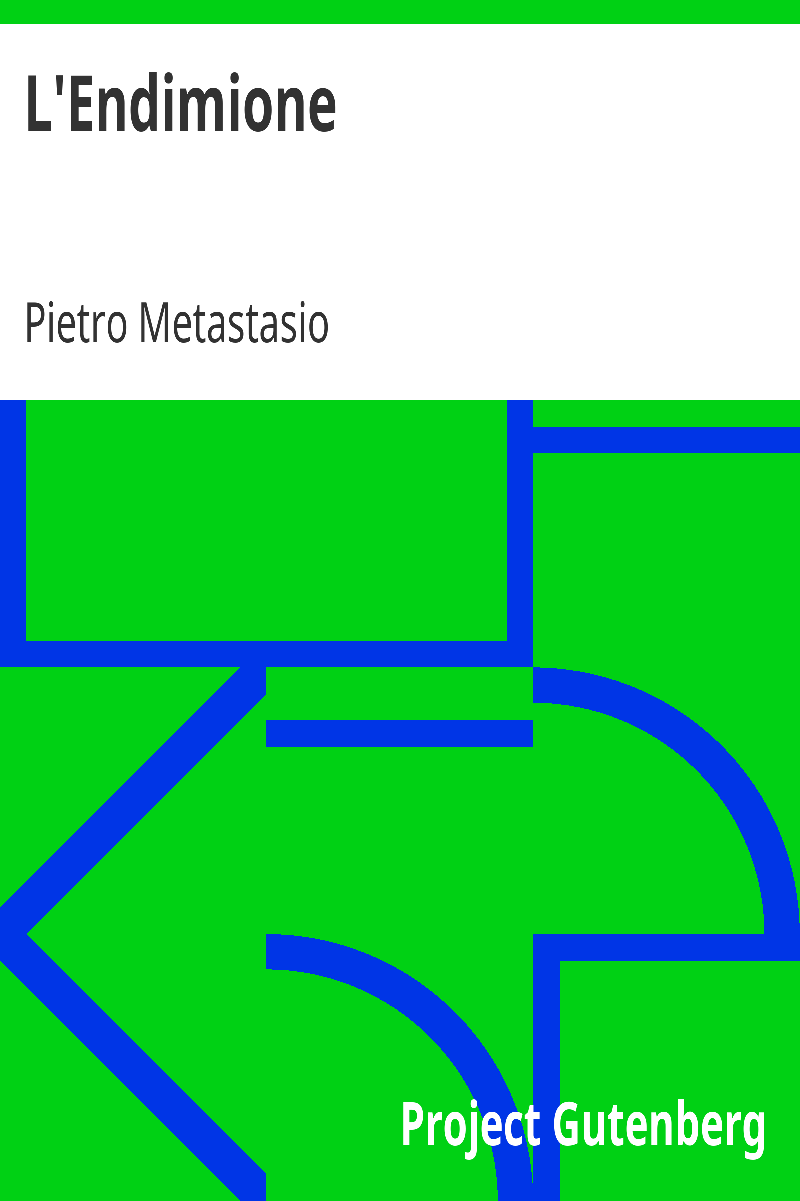 L'Endimione cover
