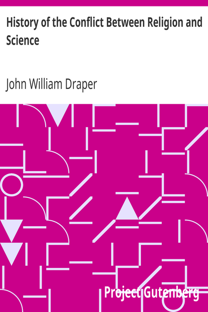 History of the Conflict Between Religion and Science cover