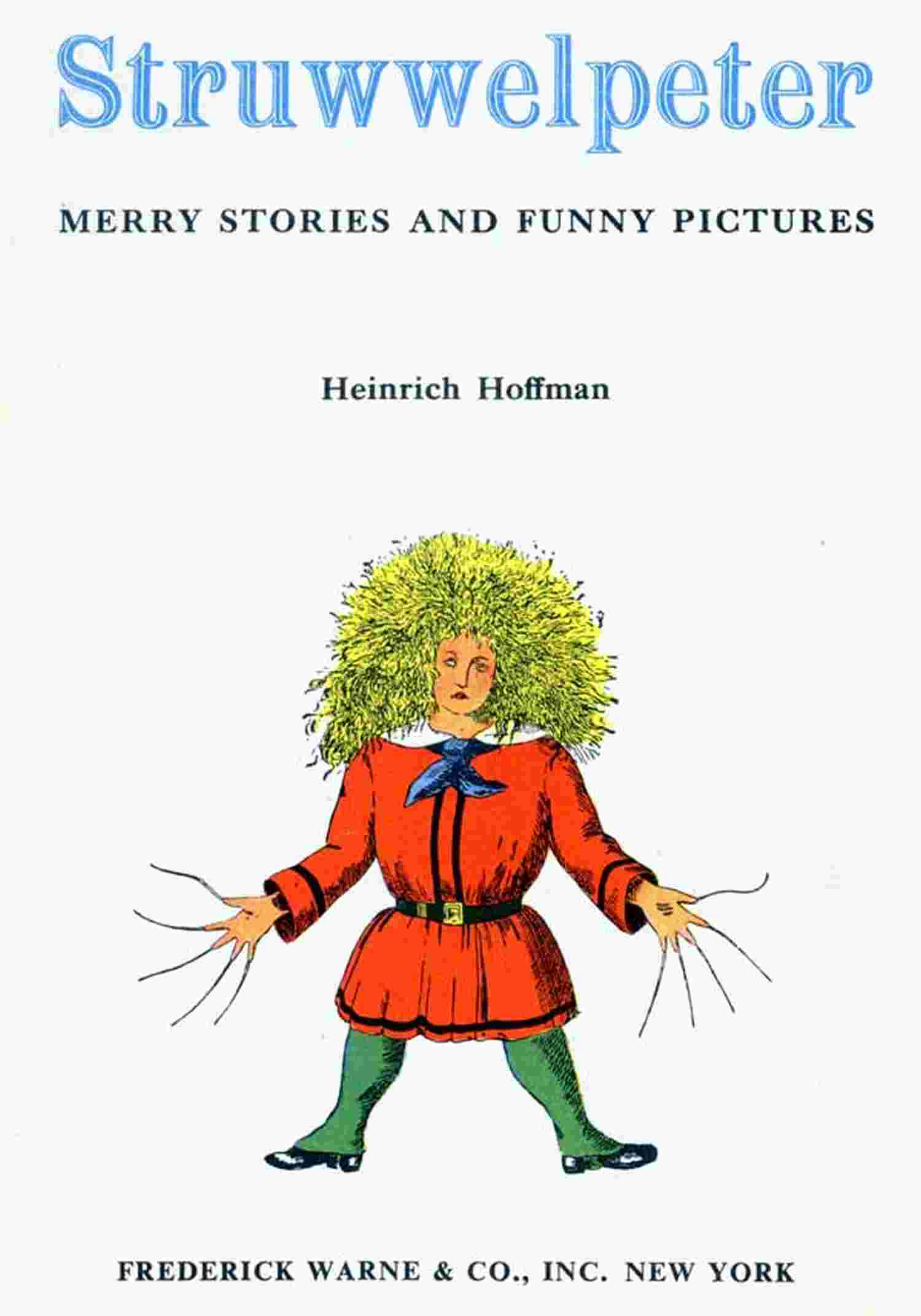 Struwwelpeter: Merry Stories and Funny Pictures cover