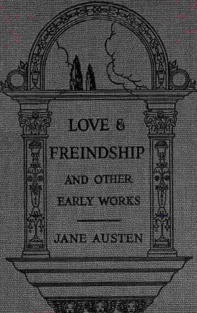 Love and Freindship [sic] cover