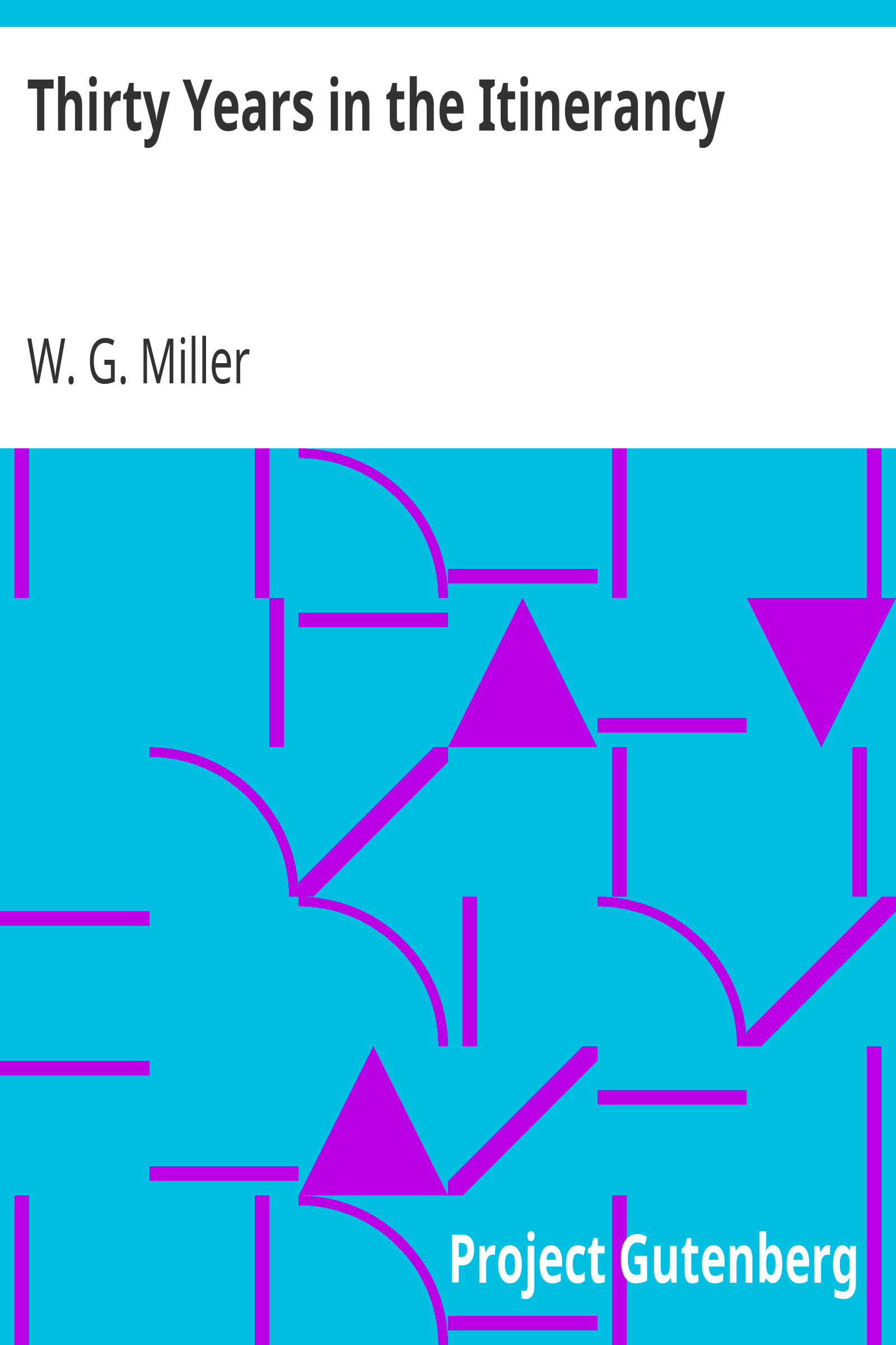 Thirty Years in the Itinerancy cover