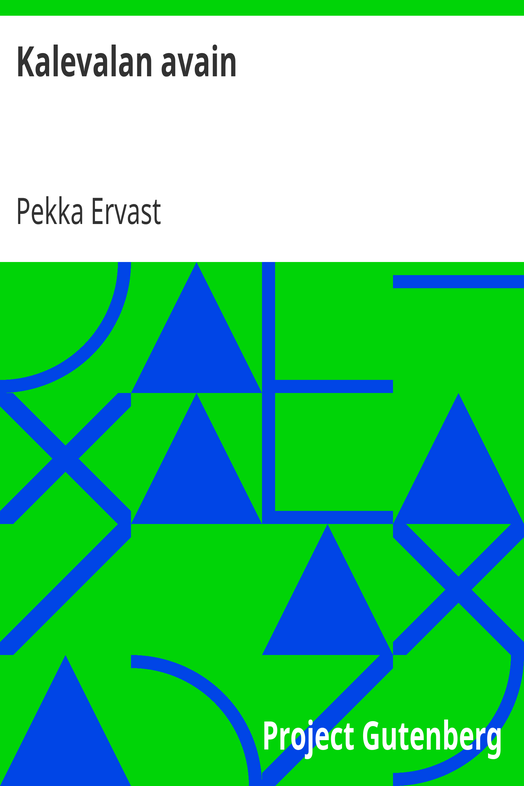 Kalevalan avain cover