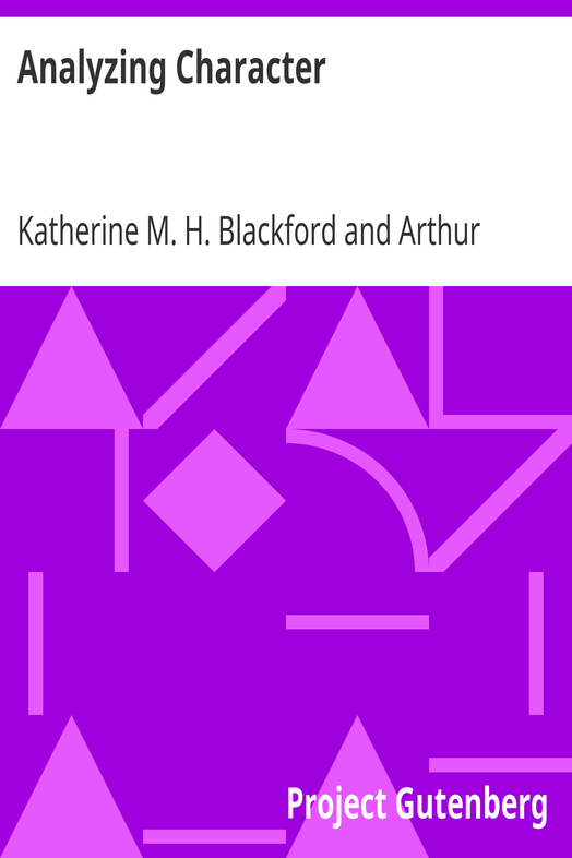 Analyzing Character / The New Science of Judging Men; Misfits in Business, the Home and Social Life cover