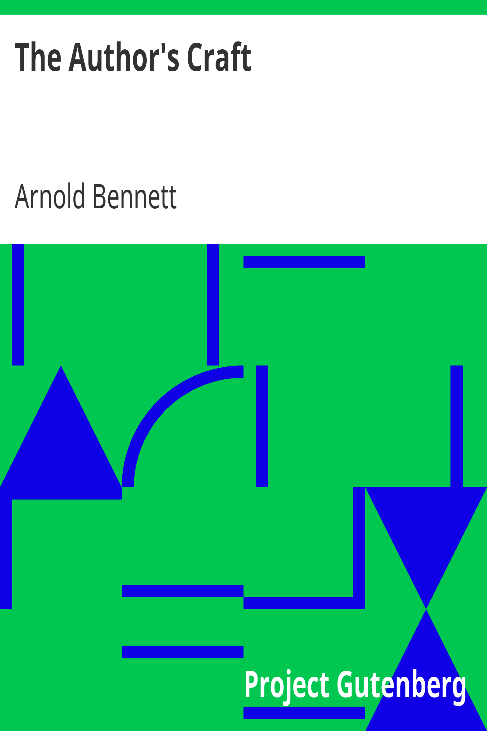 The Author's Craft cover
