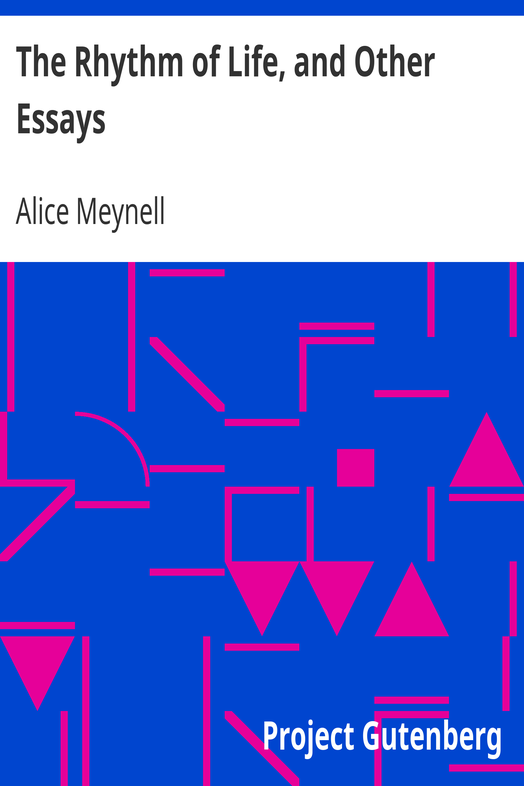 The Rhythm of Life, and Other Essays cover