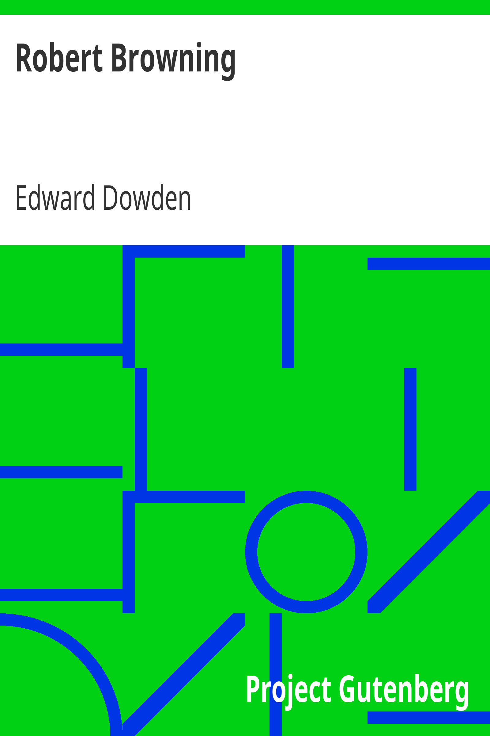 Robert Browning cover