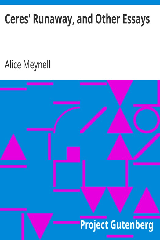 Ceres' Runaway, and Other Essays cover