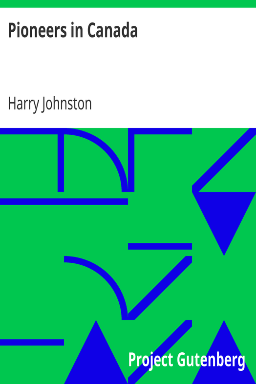 Pioneers in Canada cover