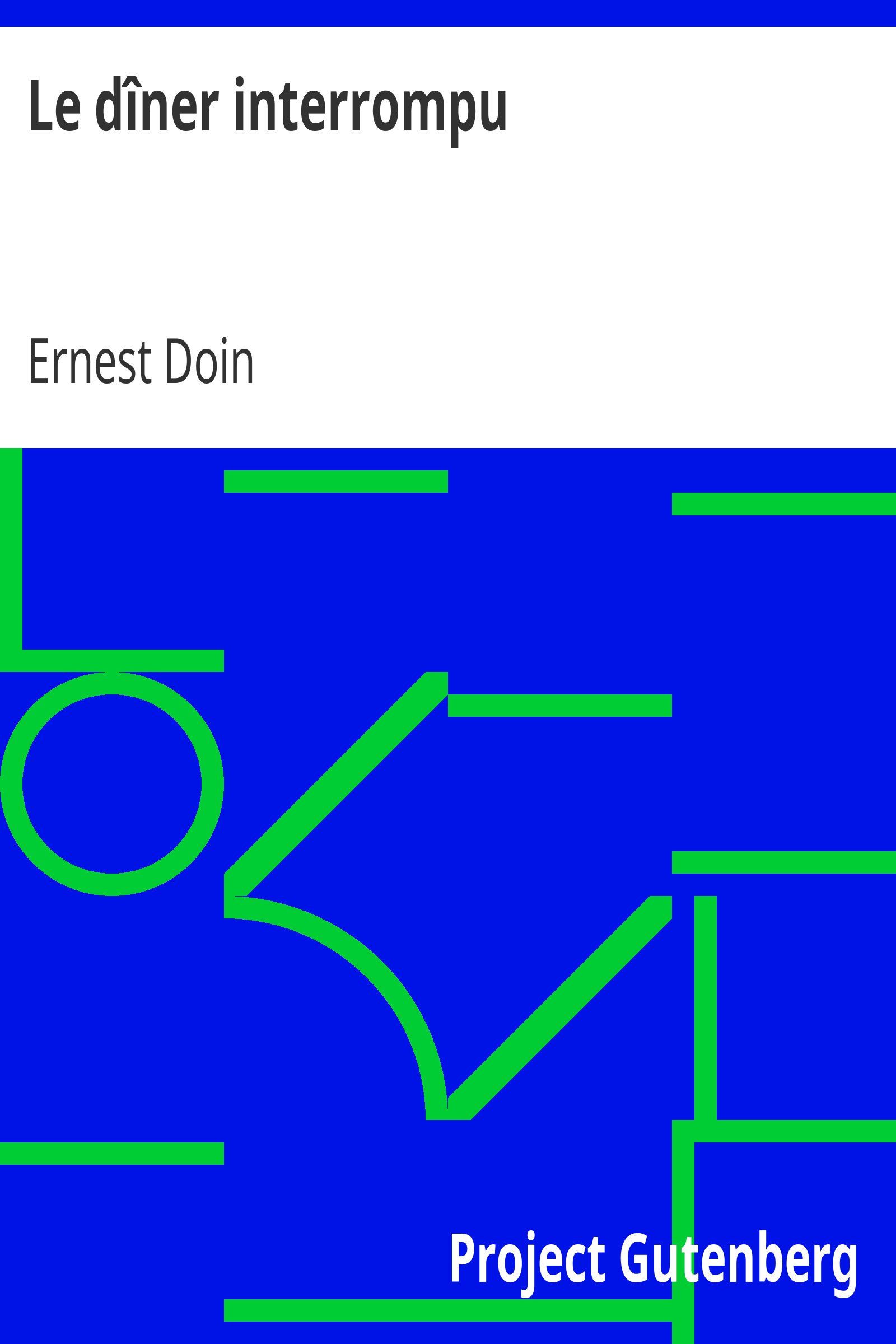 Le dîner interrompu cover