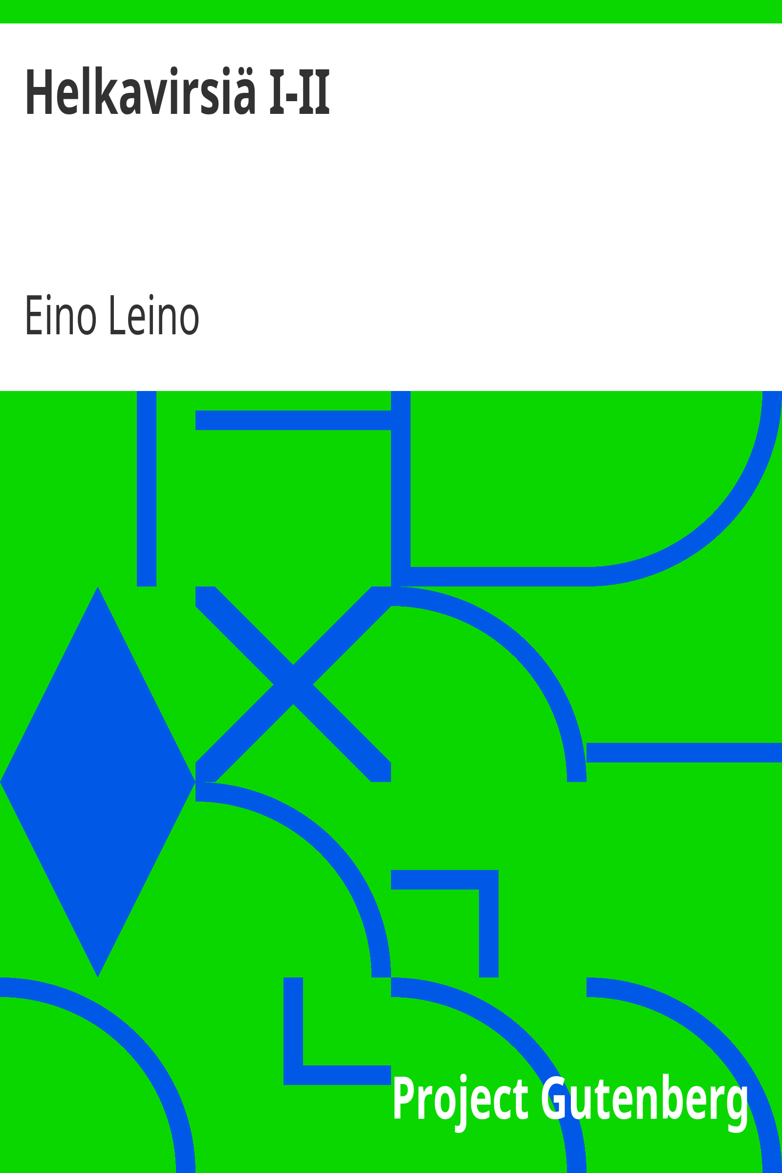 Helkavirsiä I-II cover