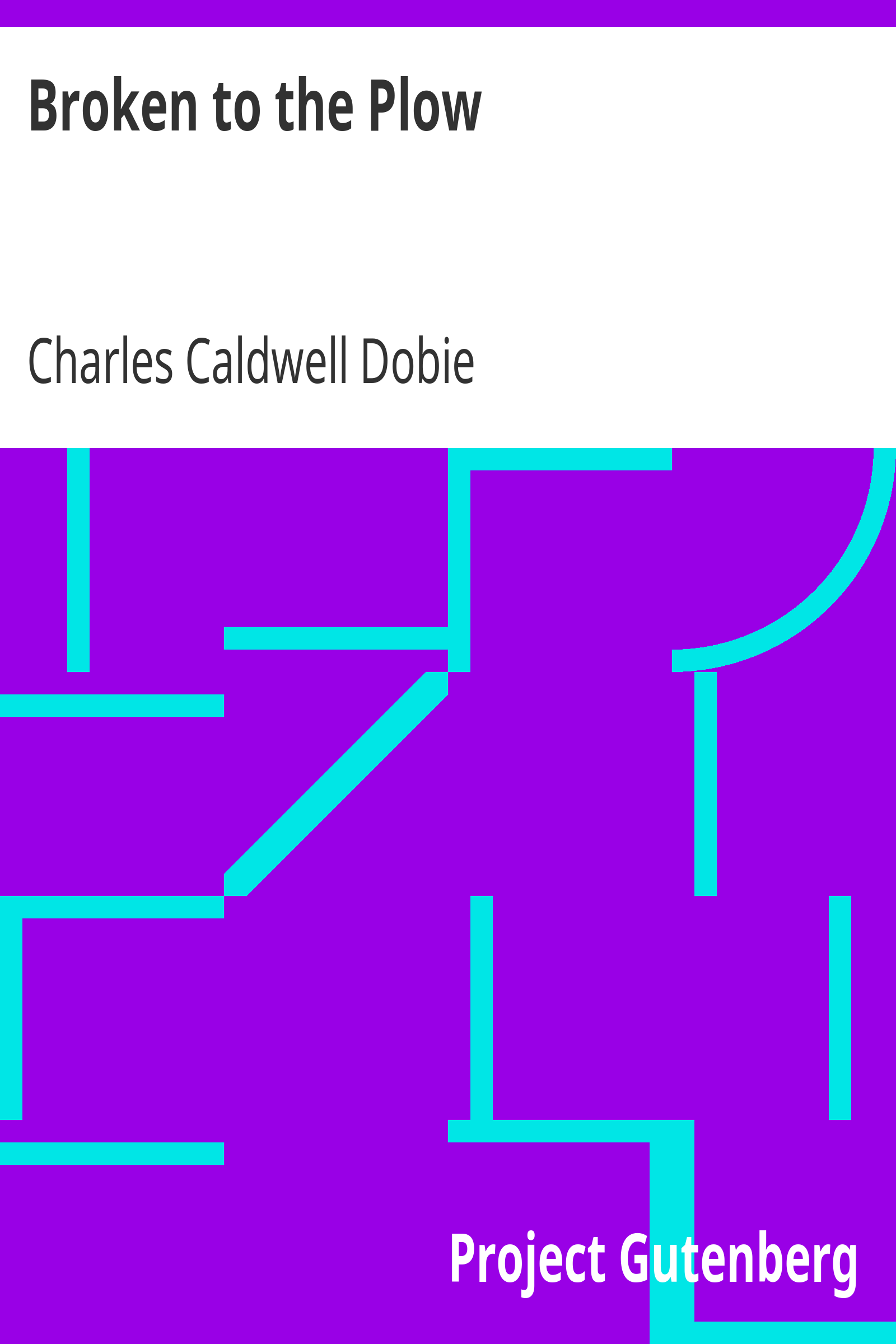 Broken to the Plow / A Novel cover