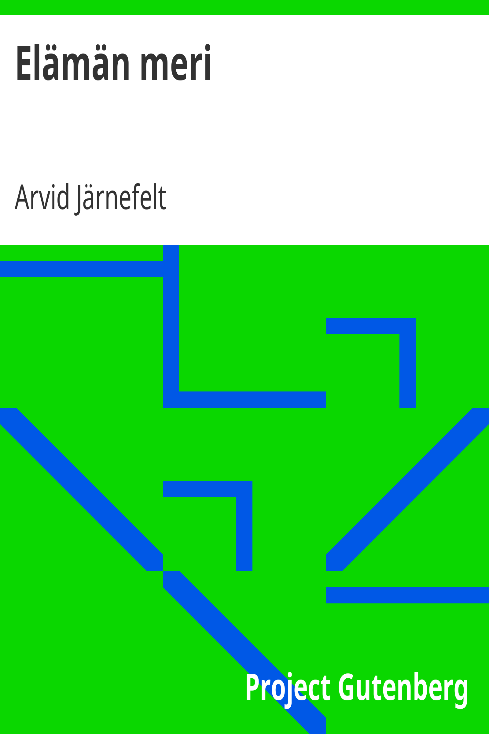 Elämän meri cover