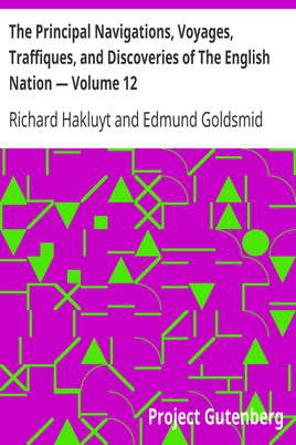 The Principal Navigations, Voyages, Traffiques, and Discoveries of The English Nation — Volume 12 / America, Part I cover