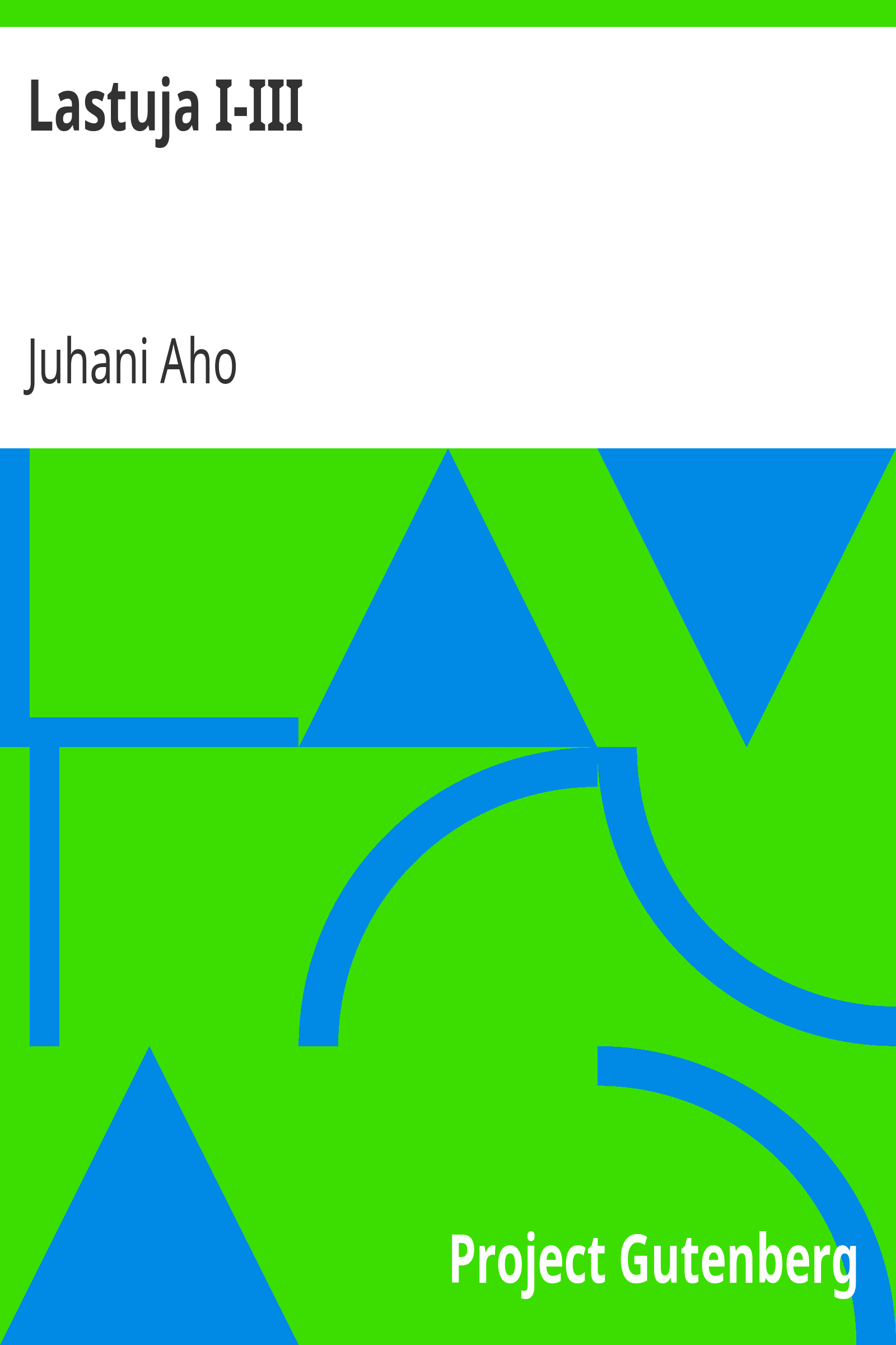 Lastuja I-III cover