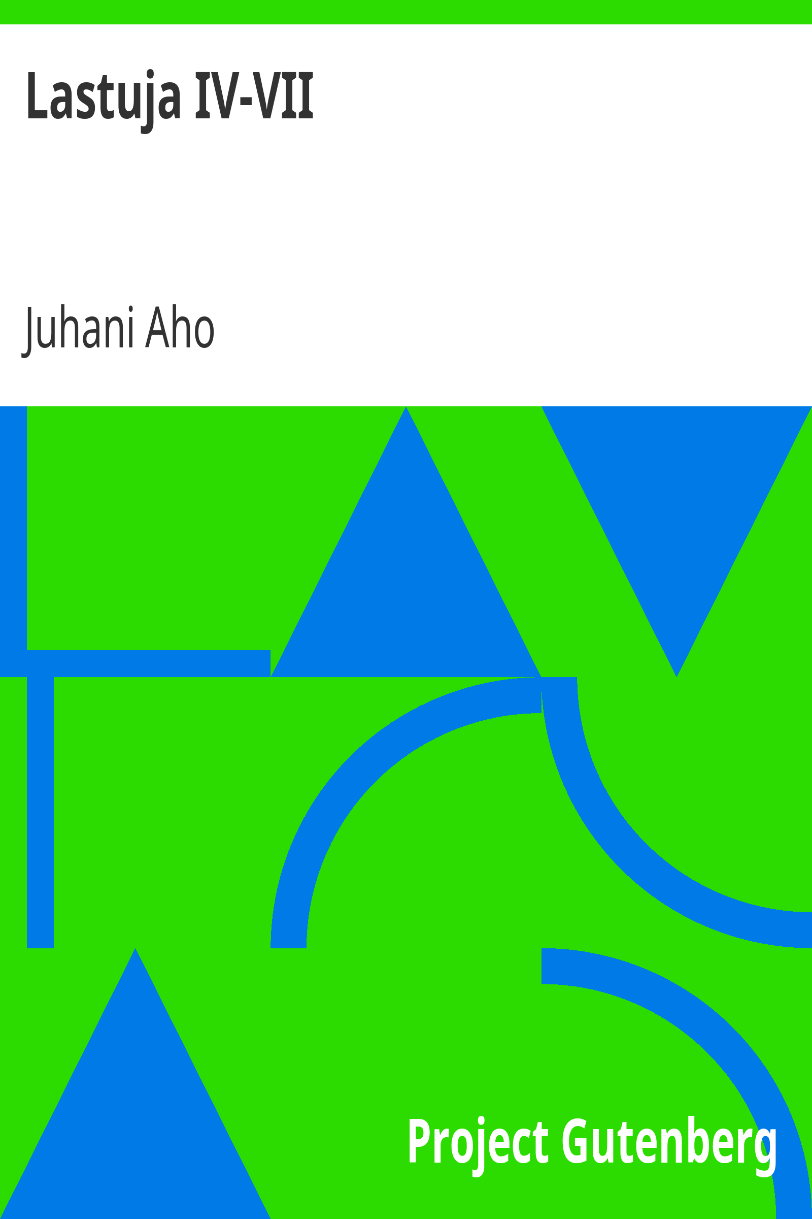 Lastuja IV-VII cover