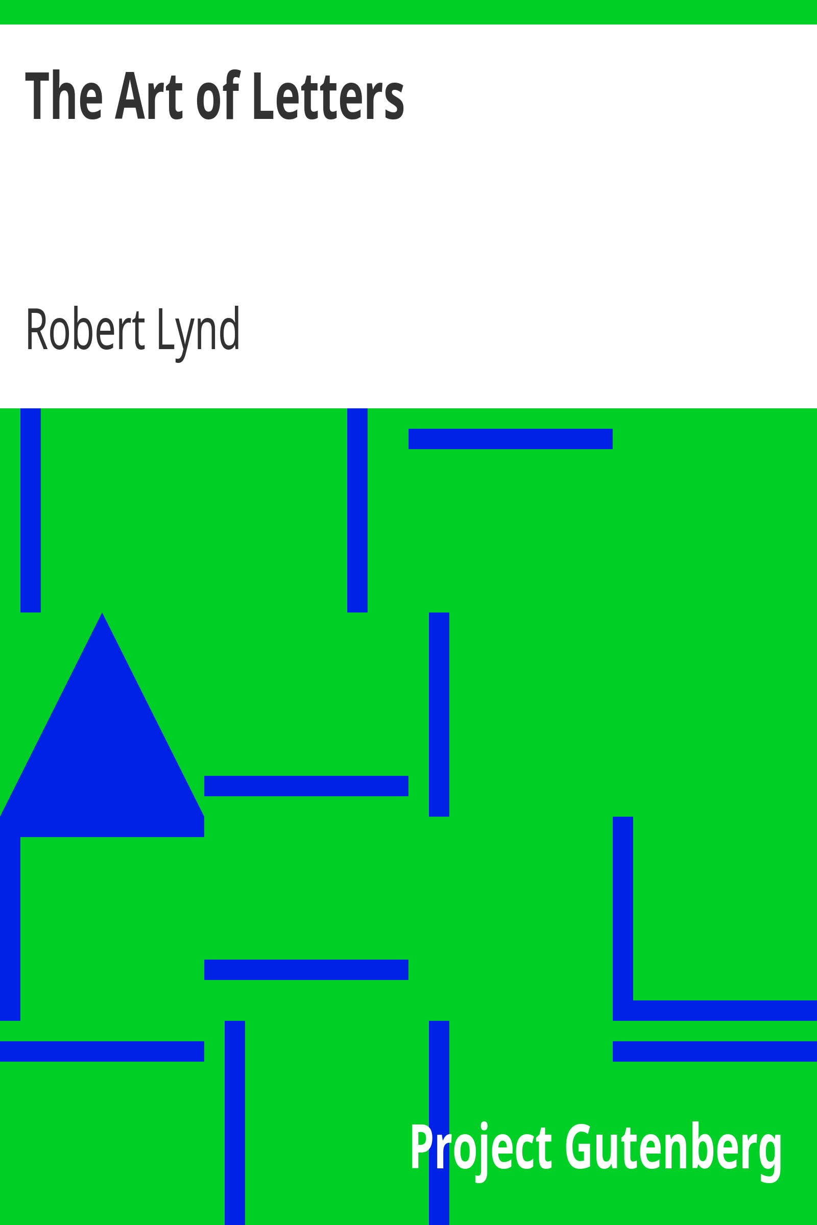 The Art of Letters cover