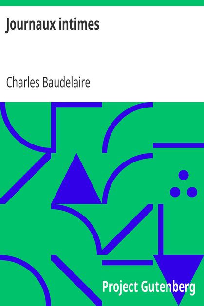 Journaux intimes cover