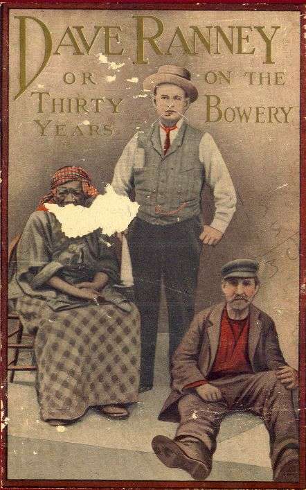 Dave Ranney / Or, Thirty Years on the Bowery; An Autobiography cover