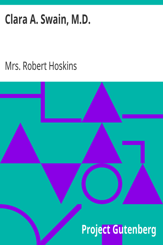 Clara A. Swain, M.D. cover