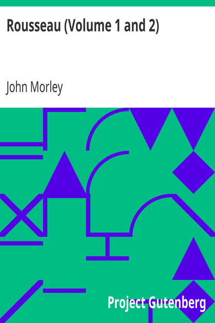 Rousseau (Volume 1 and 2) cover