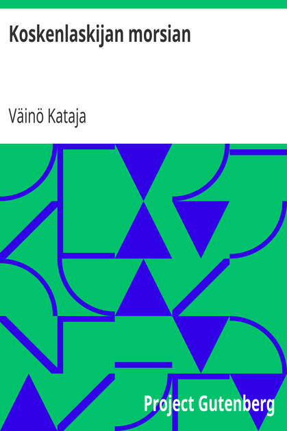 Koskenlaskijan morsian cover