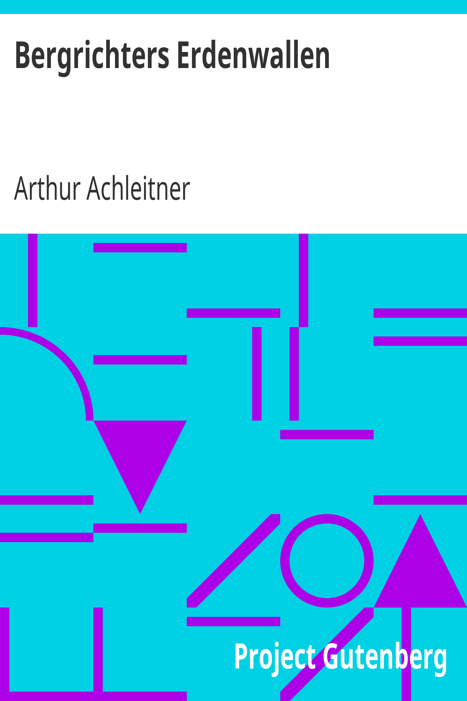 Bergrichters Erdenwallen cover