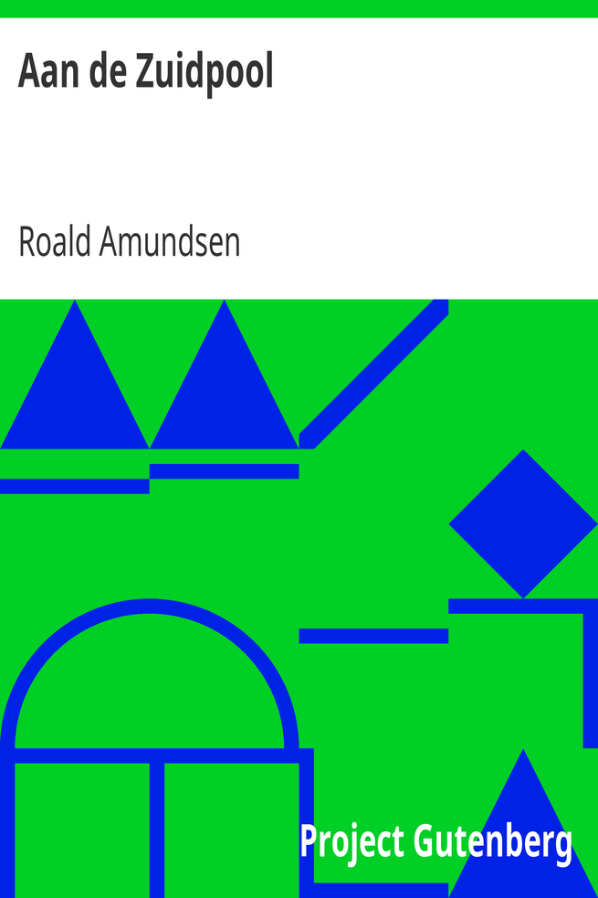 Aan de Zuidpool / De Aarde en haar Volken, 1913 cover